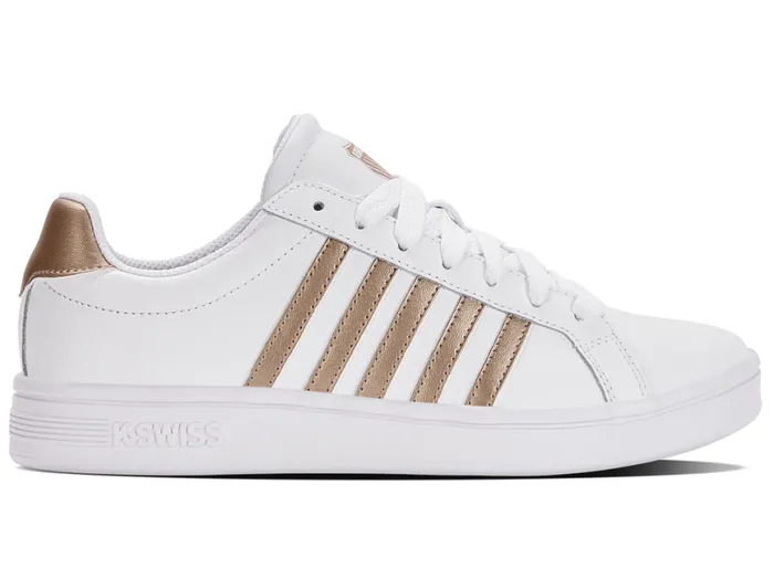 Women Lifestyle KSwiss COURT TIEBREAK Whiterose Gold