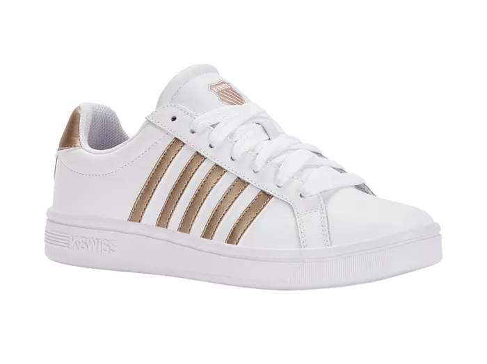 Women Lifestyle KSwiss COURT TIEBREAK Whiterose Gold