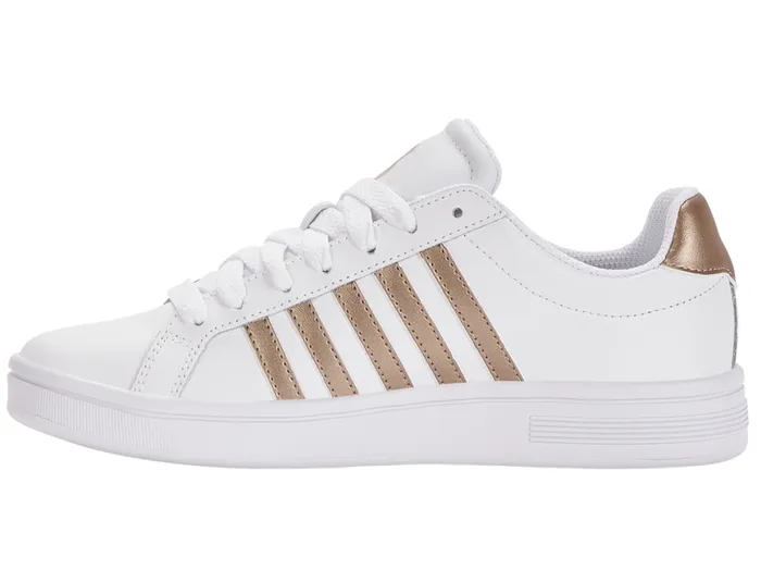 Women Lifestyle KSwiss COURT TIEBREAK Whiterose Gold