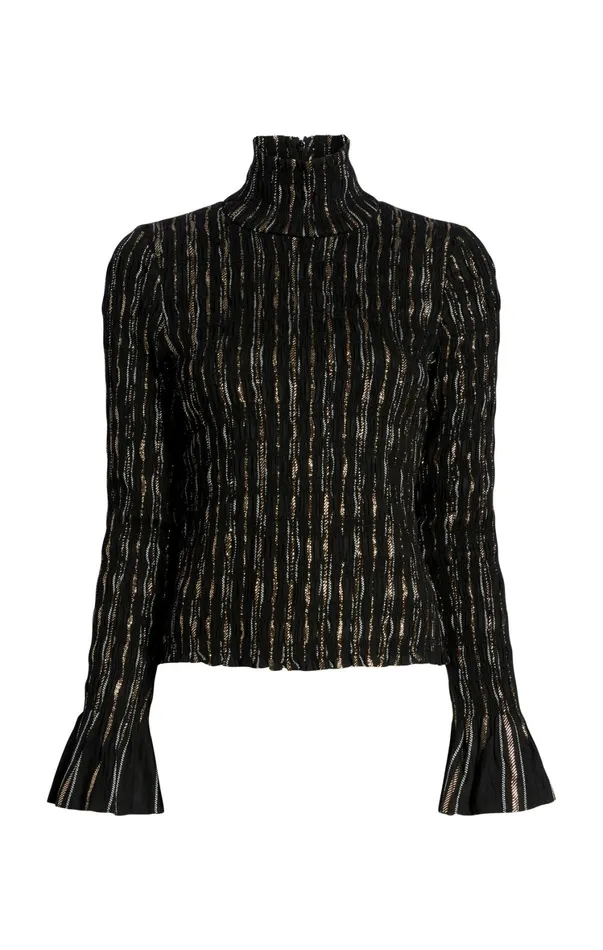 Women Long Sleeve Tops Cinq Sept Cooper Top Blackbronze