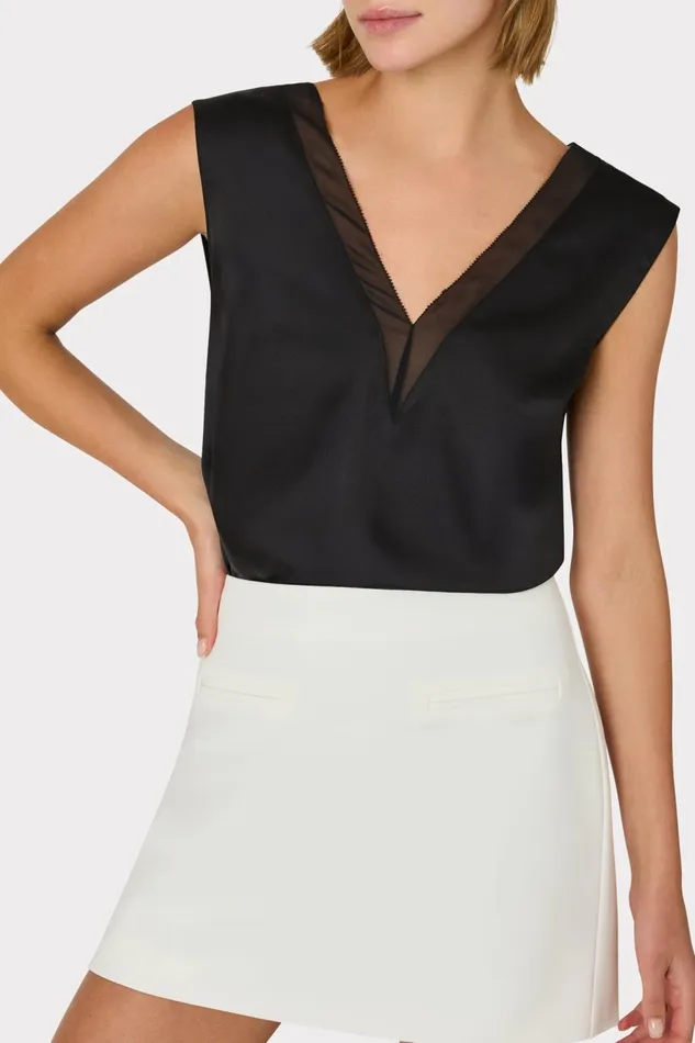 Women Matching Sets Milly Lizzy Cady Mini Skirt Ecru