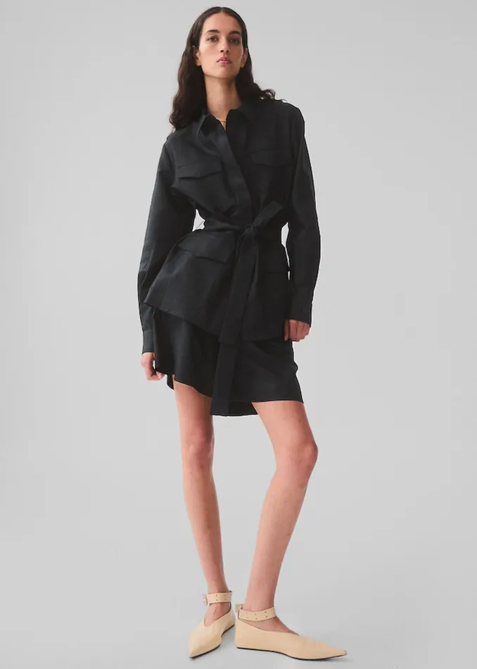 Women Matin Forio Shorts 8211 Black The Frankie Shop Bottoms