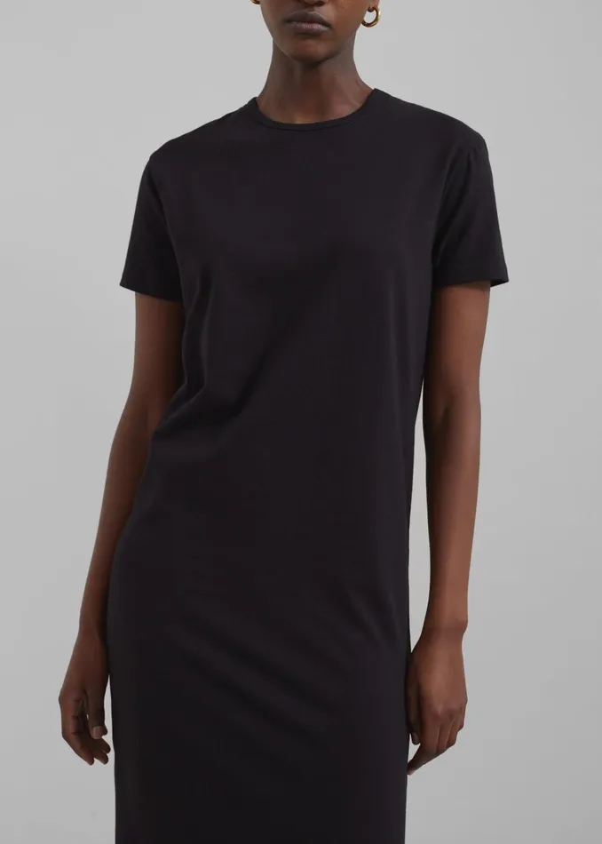 Women Maya TShirt Dress 8211 Black The Frankie Shop Dresses