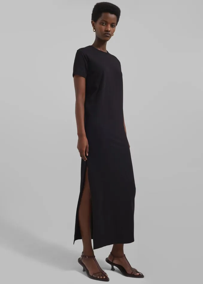Women Maya TShirt Dress 8211 Black The Frankie Shop Dresses