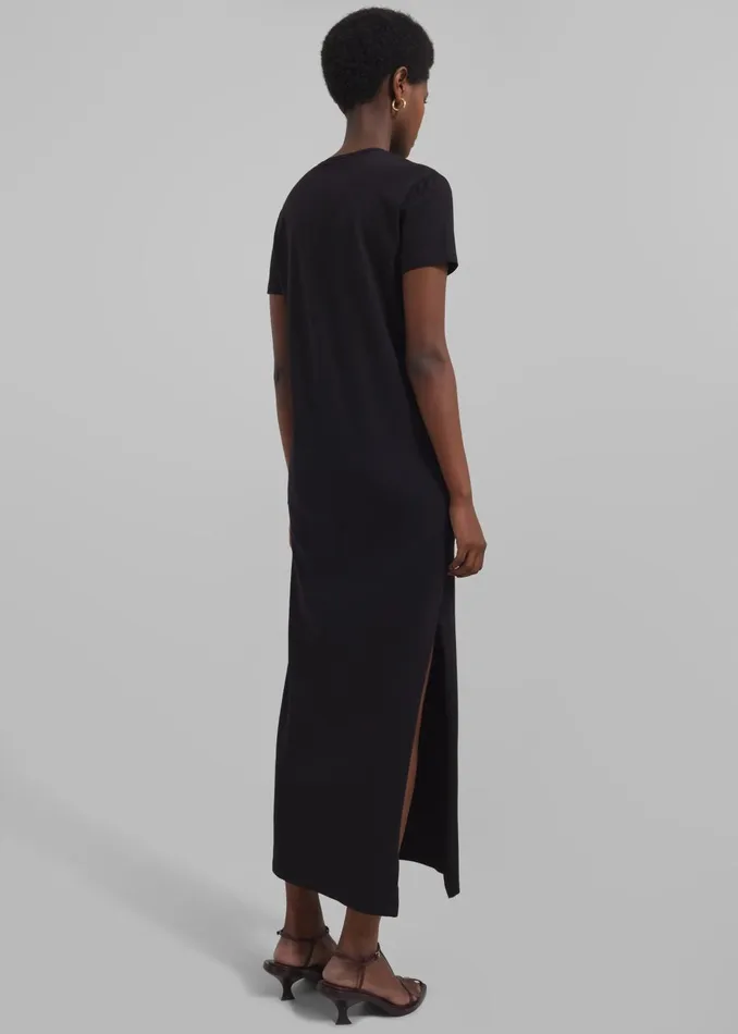 Women Maya TShirt Dress 8211 Black The Frankie Shop Dresses
