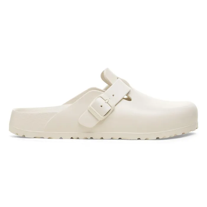 WomenMen Birkenstock Clogs Boston Essentials Eggshell