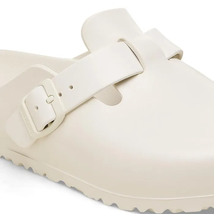 WomenMen Birkenstock Clogs Boston Essentials Eggshell