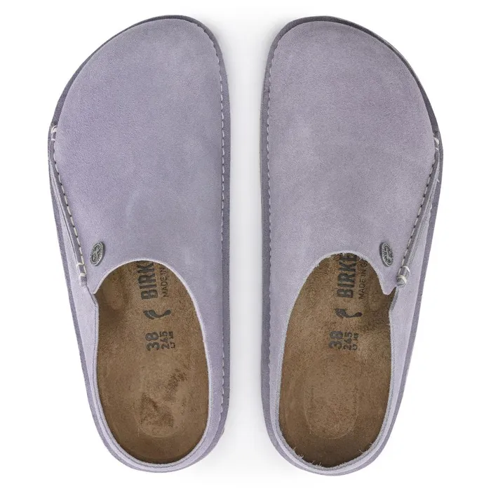 WomenMen Birkenstock Clogs Zermatt Premium Purple Fog