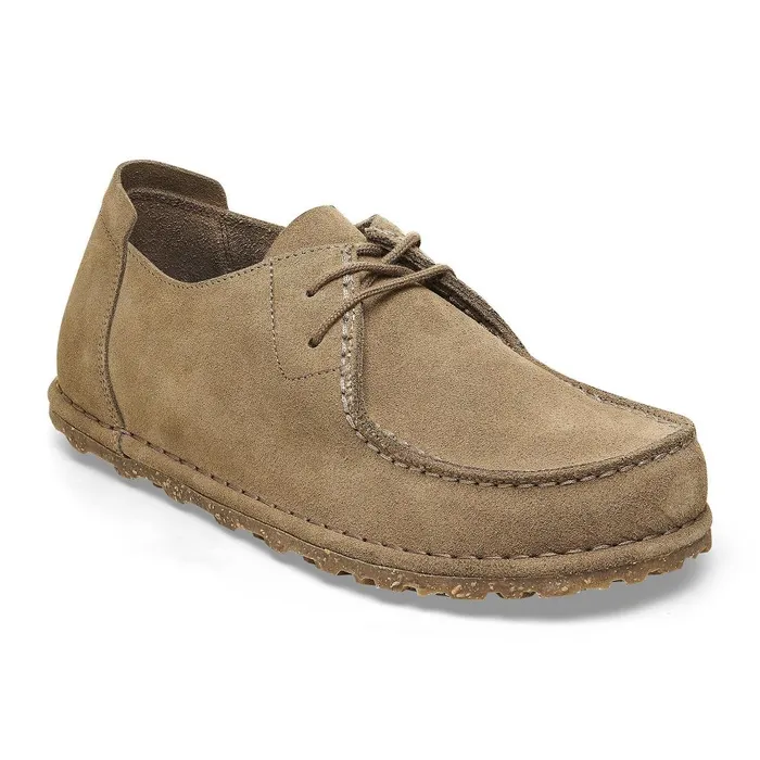 WomenMen Birkenstock Low Shoes Utti Lace Gray Taupe