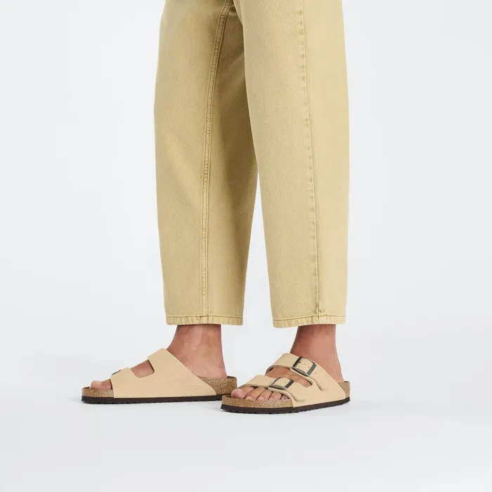 WomenMen Birkenstock Wedges and Platforms Arizona New Beige