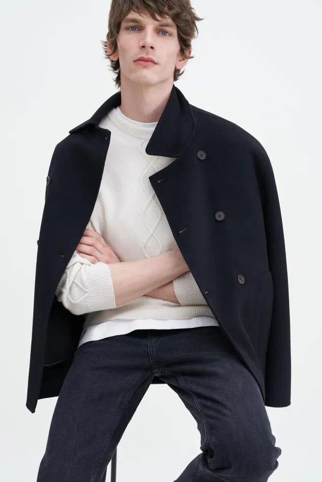 WomenMen Diamond Cable Sweater Off White Filippa K Knitwear