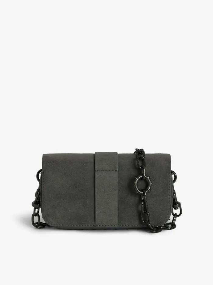 WomenMen Zadig and Voltaire Clutches Kate Wallet Suede Bag Road WomenMen Zadig and Voltaire Clutches Kate Wallet Suede Bag Road