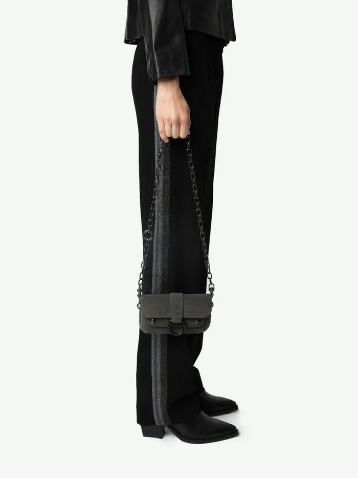 WomenMen Zadig and Voltaire Clutches Kate Wallet Suede Bag Road WomenMen Zadig and Voltaire Clutches Kate Wallet Suede Bag Road