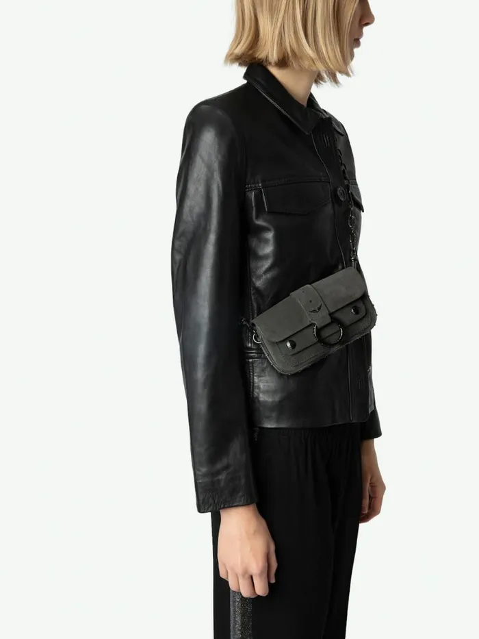 WomenMen Zadig and Voltaire Clutches Kate Wallet Suede Bag Road WomenMen Zadig and Voltaire Clutches Kate Wallet Suede Bag Road
