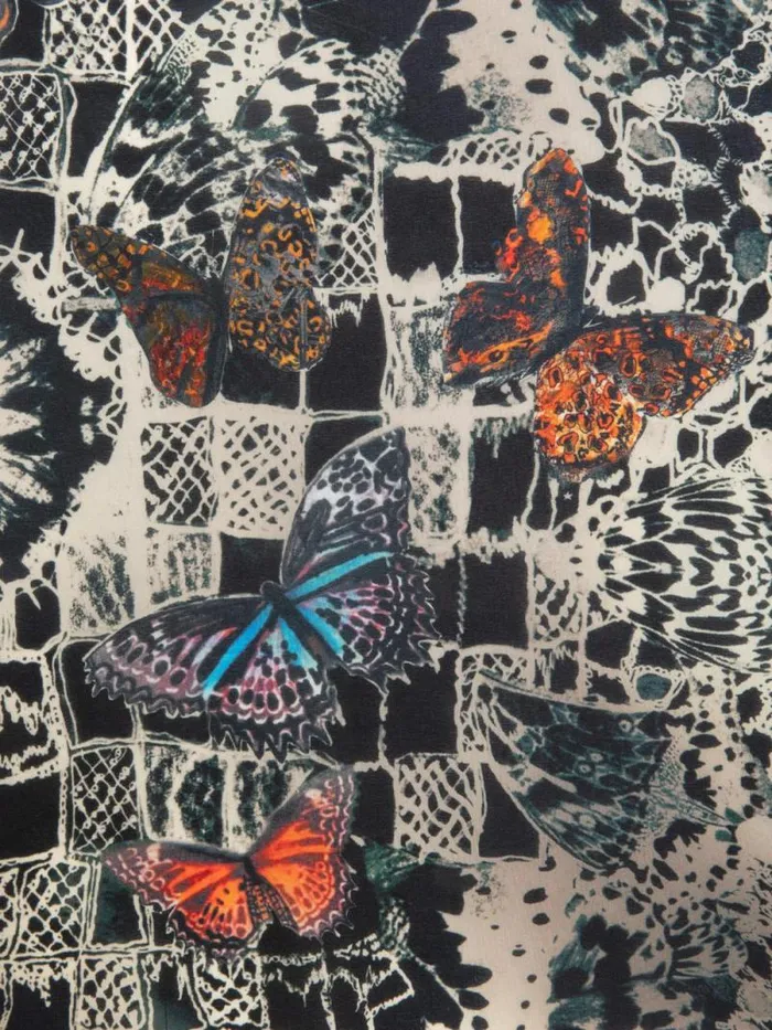 WomenMen Zadig and Voltaire Scarves Blondie Silk Scarf Ink WomenMen Zadig and Voltaire Scarves Blondie Silk Scarf Ink
