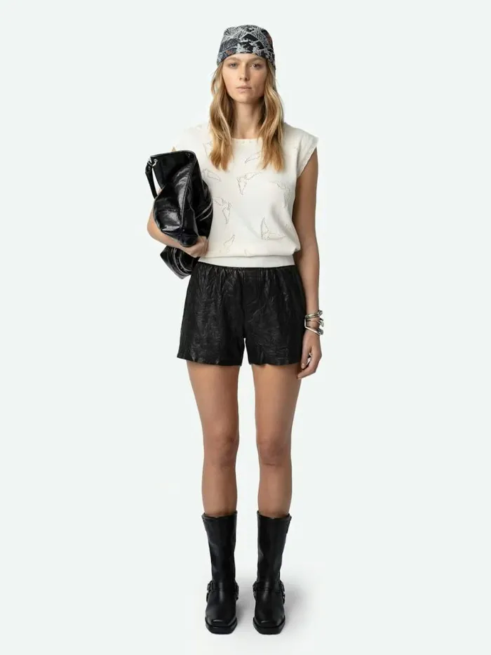 WomenMen Zadig and Voltaire Scarves Blondie Silk Scarf Ink WomenMen Zadig and Voltaire Scarves Blondie Silk Scarf Ink
