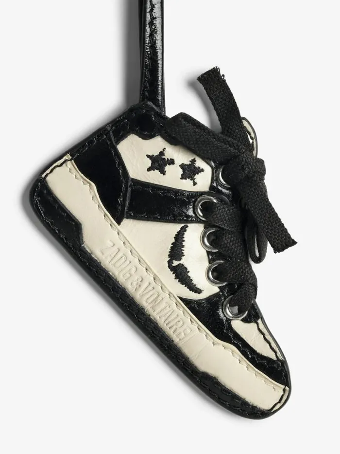WomenMen Zadig and Voltaire Straps and Accessories Wings Keyring Black
