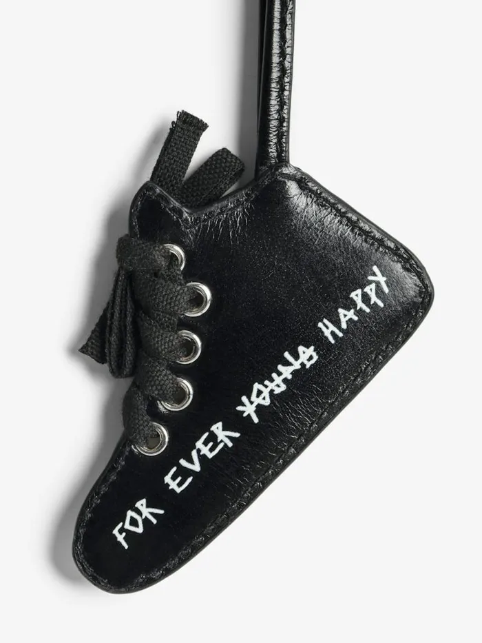 WomenMen Zadig and Voltaire Straps and Accessories Wings Keyring Black