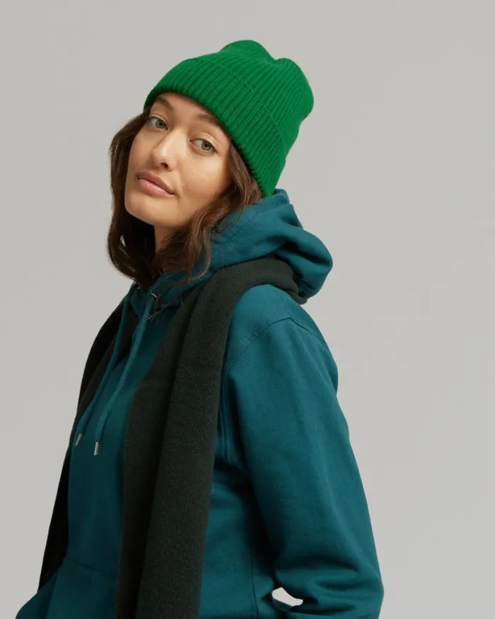 Women Merino Wool Beanie Desert Khaki Colorful Standard Beanies