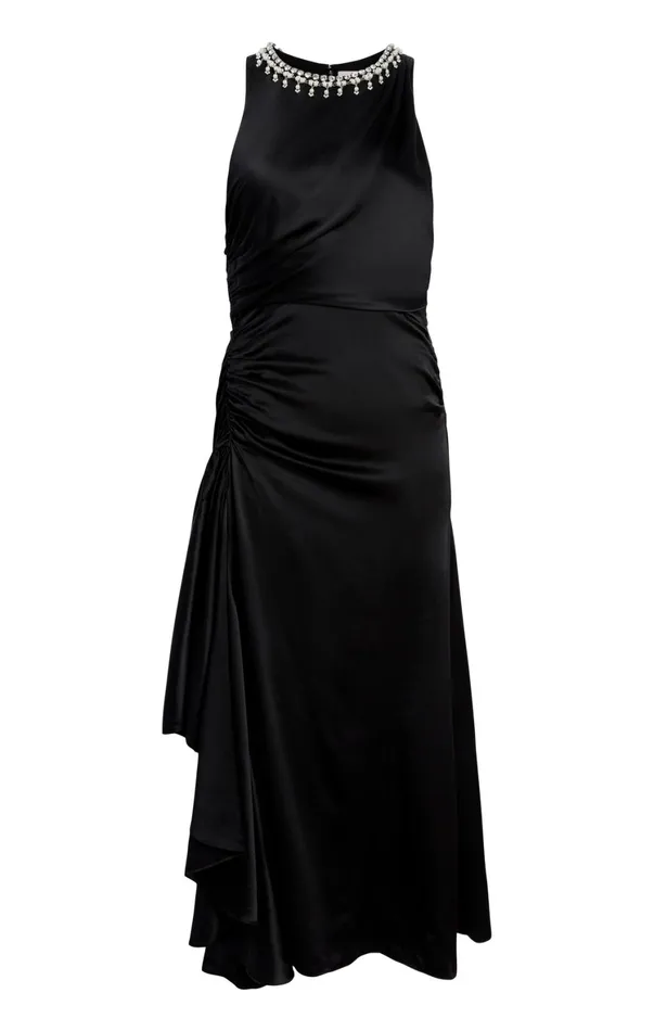 Women Midi Cinq Sept Georgie Dress Black