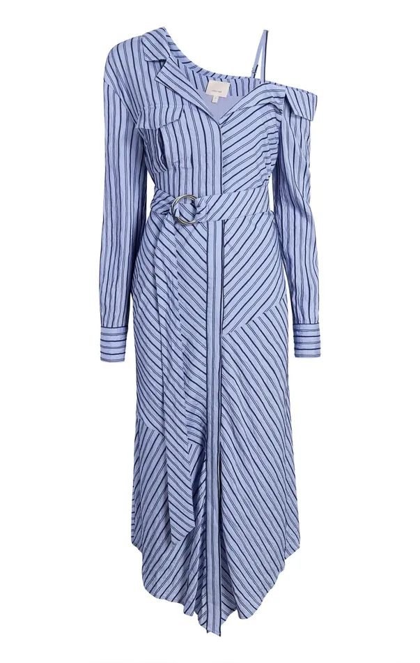 Women Midi Cinq Sept Marcella Dress Navyraincloud