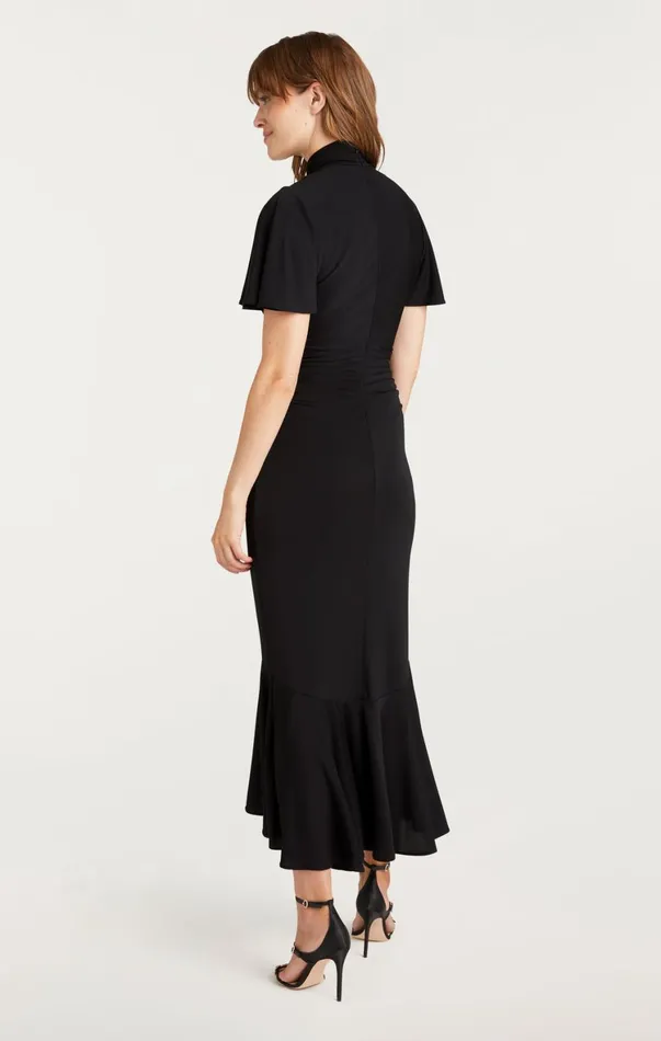 Women Midi Cinq Sept Rosita Dress Black