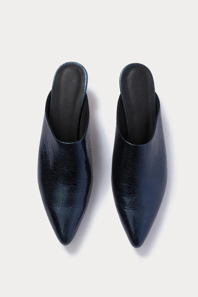 Women Mules Wedges Rachel Comey Cassis Mule Dark Indigo Women Mules Wedges Rachel Comey Cassis Mule Dark Indigo