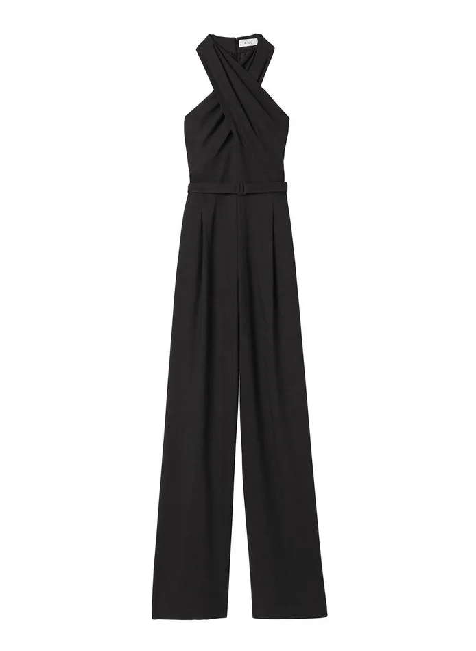 Women Murphy II Wide Leg Jumpsuit Black ALC Bottoms