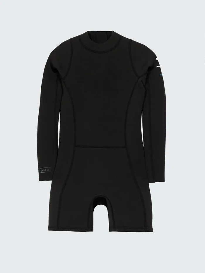 Women Nieuwland 2mm Yulex Long Sleeve Shorty Wetsuit Black Finisterre Swimwear and Bikinis Women Nieuwland 2mm Yulex Long Sleeve Shorty Wetsuit Black Finisterre Swimwear and Bikinis
