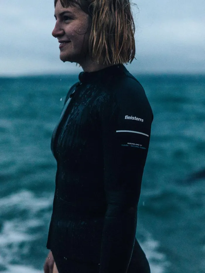 Women Nieuwland 2mm Yulex Long Sleeve Top Black Finisterre Swimwear and Bikinis Women Nieuwland 2mm Yulex Long Sleeve Top Black Finisterre Swimwear and Bikinis