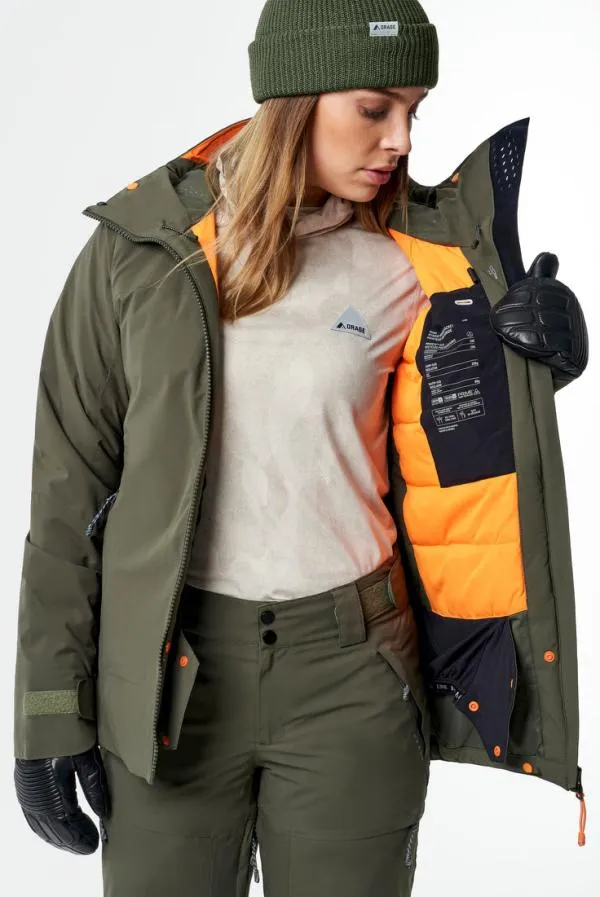 Women Nina Hybrid Insulated JacketBoreal Orage Jackets