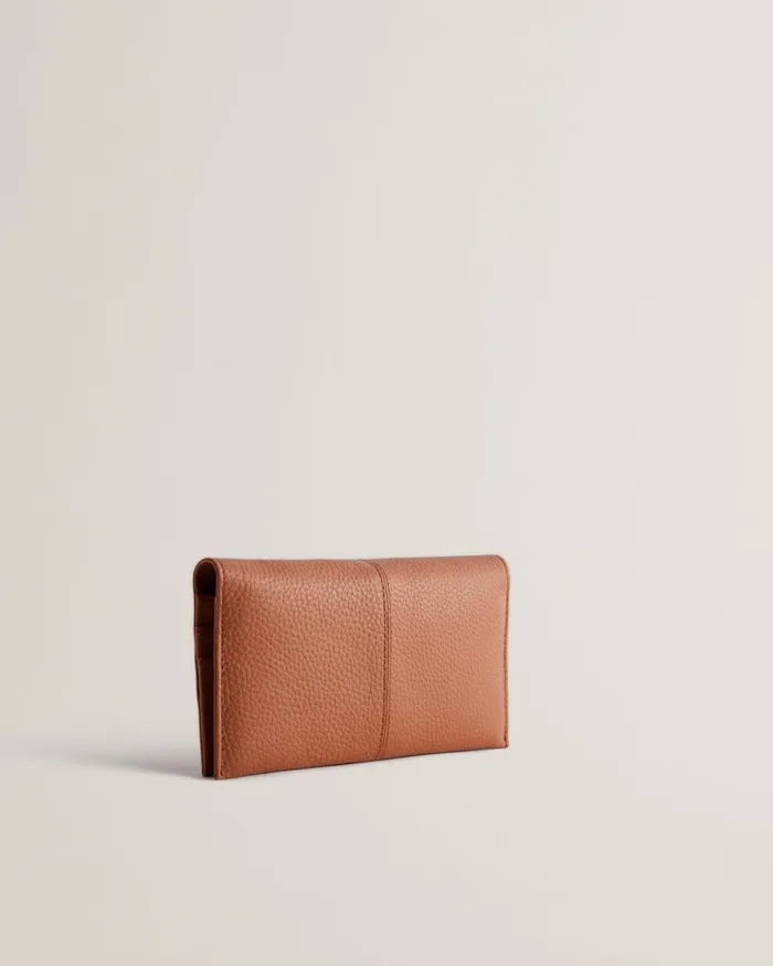 Women NISHI 8211 Leather Clutch Brown Ted Baker Purses and Cardholders