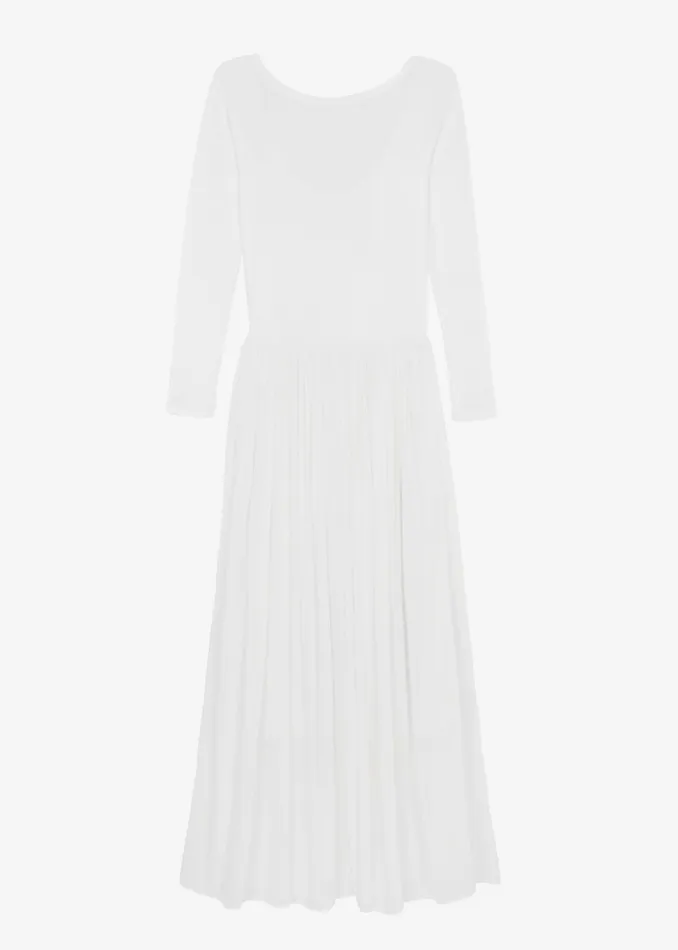 Women Odette Gathered Skirt Maxi Dress 8211 White The Frankie Shop Dresses