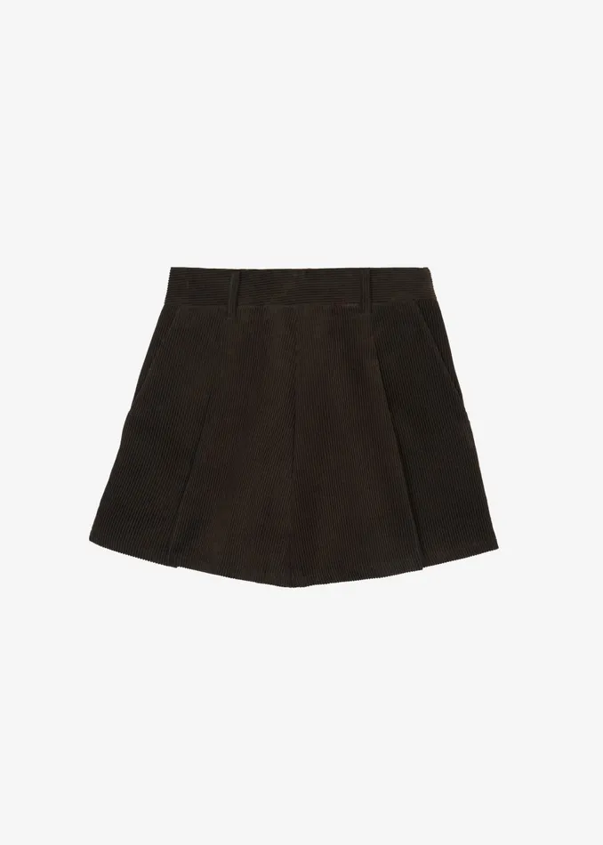 Women Oreni Corduroy Skort 8211 Khaki The Frankie Shop Bottoms