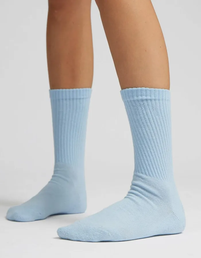 Women Organic Active Sock Scarlet Red Colorful Standard Socks