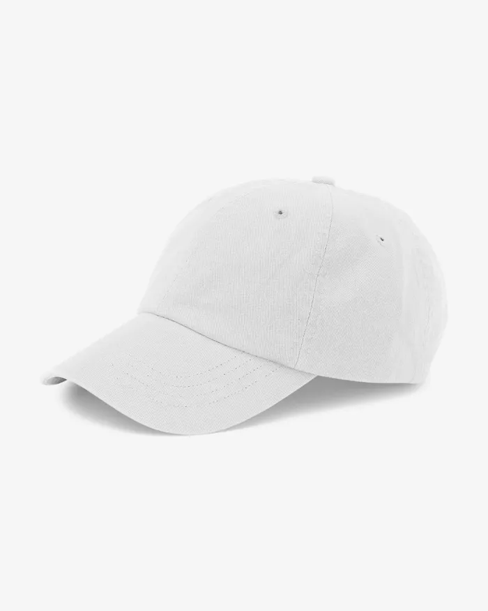 Women Organic Cotton Cap Optical White Colorful Standard Caps