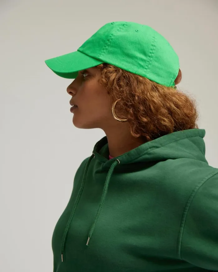 Women Organic Cotton Cap Optical White Colorful Standard Caps