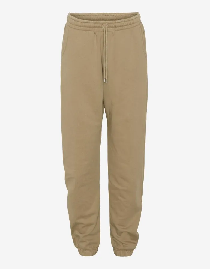 Women Organic Sweatpants Desert Khaki Colorful Standard Sweatpants