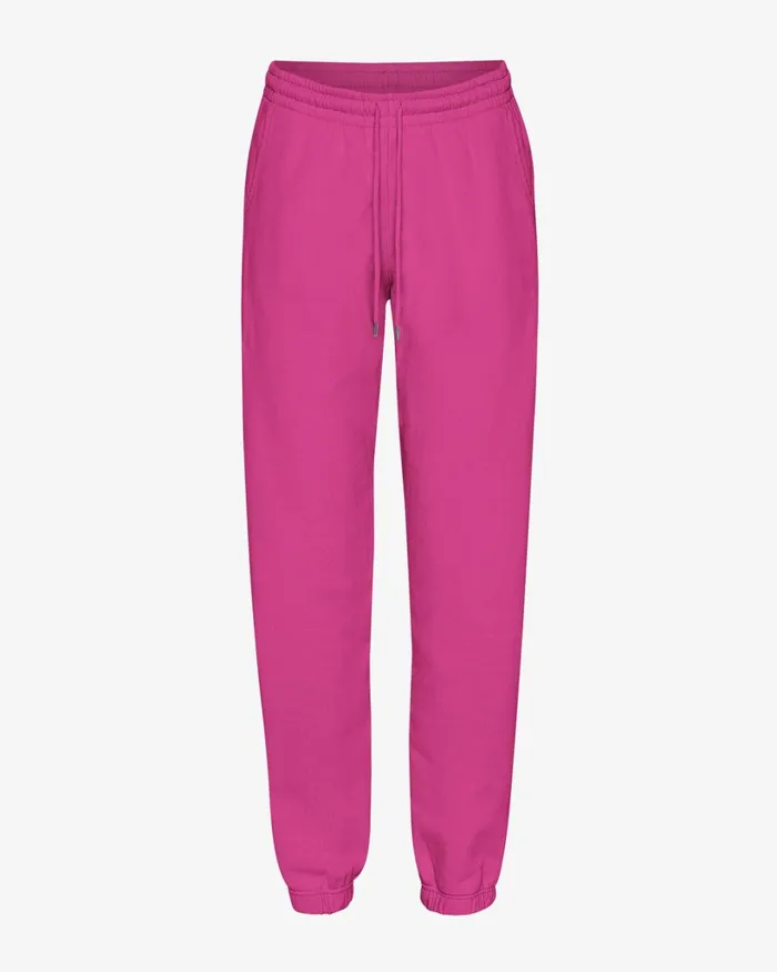Women Organic Sweatpants Magenta Blaze Colorful Standard Sweatpants