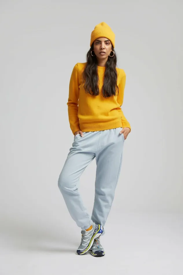 Women Organic Sweatpants Soft Lavender Colorful Standard Sweatpants
