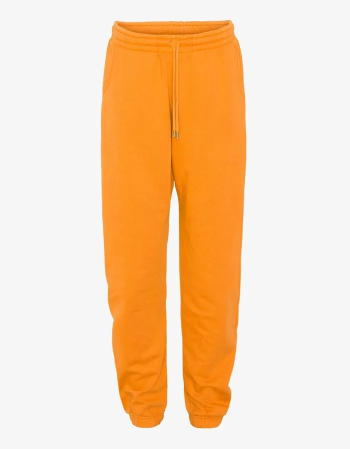Women Organic Sweatpants Sunny Orange Colorful Standard Sweatpants