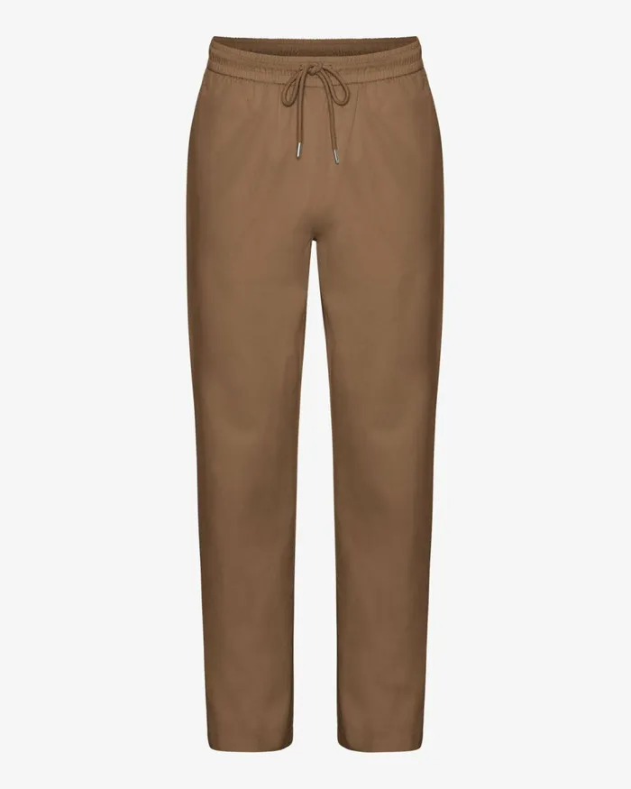 Women Organic Twill Pants Sahara Camel Colorful Standard Pants