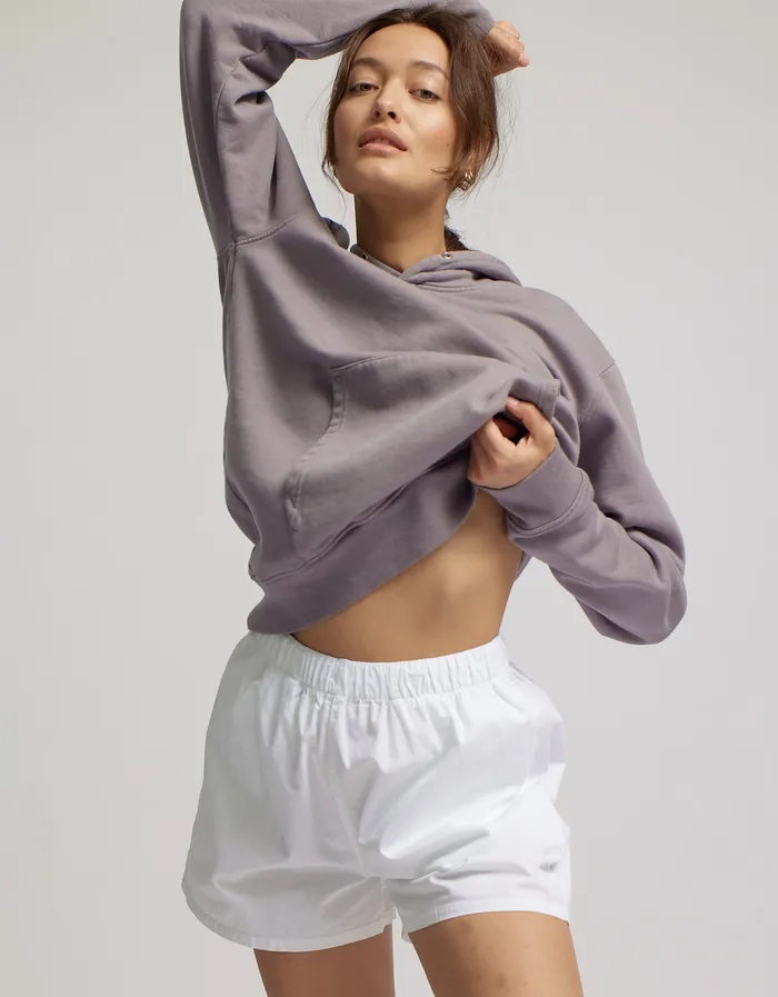 Women Organic Twill Shorts 8211 Optical White Shorts Colorfulstandard Women