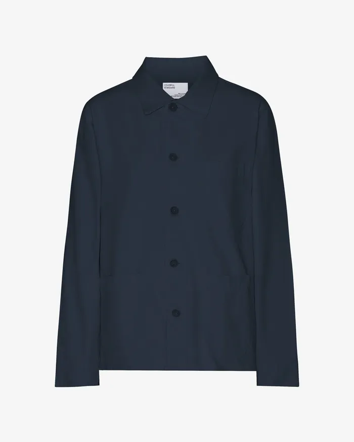 Women Organic Workwear Jacket 8211 Navy Blue Workwear Jackets Colorfulstandard