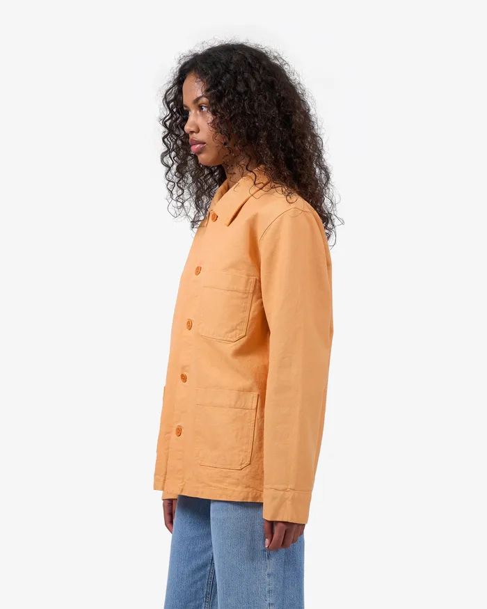 Women Organic Workwear Jacket 8211 Navy Blue Workwear Jackets Colorfulstandard