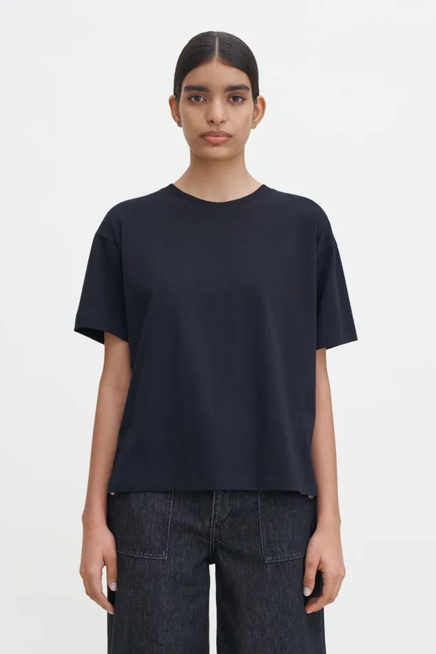 Women Oversized Tee Black Filippa K Tops