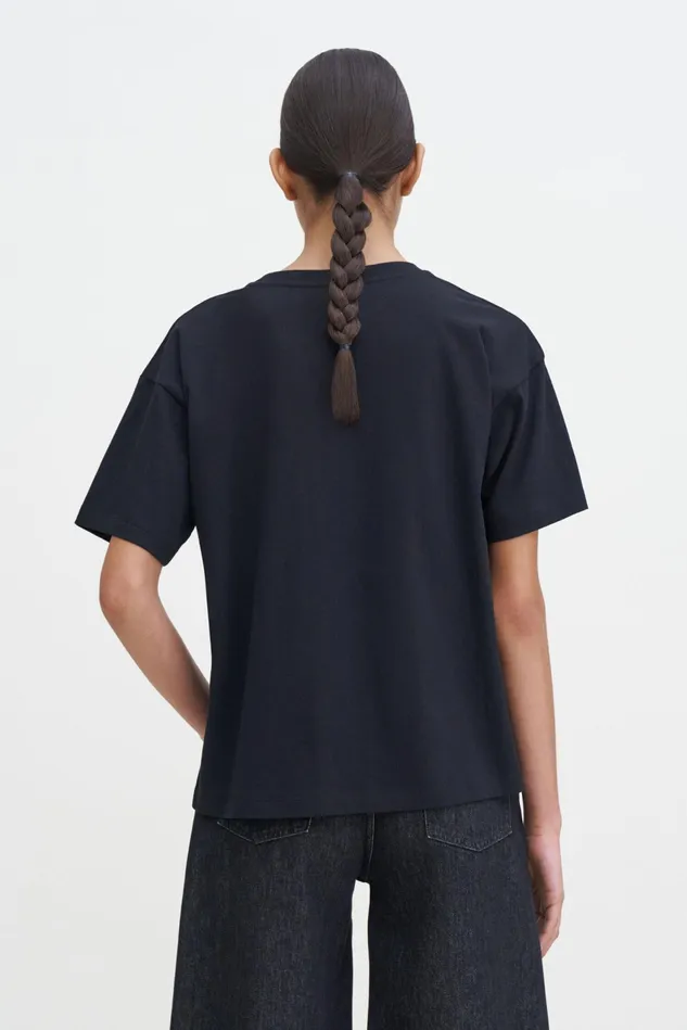 Women Oversized Tee Black Filippa K Tops
