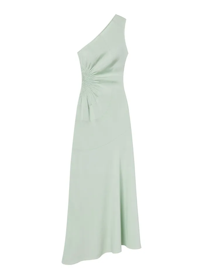 Women Paige One Shoulder Maxi Dress Mint ALC Dresses