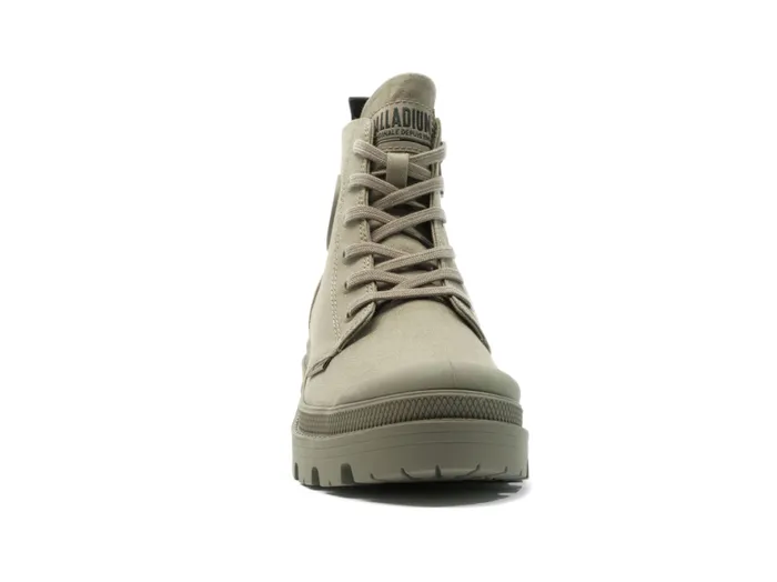 Women PALLABASE TWILL Dusky Green PALLADIUM Boots Women PALLABASE TWILL Dusky Green PALLADIUM Boots