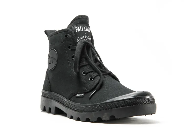Women PALLABROUSSE X KITSUNE Blackblack PALLADIUM Boots Women PALLABROUSSE X KITSUNE Blackblack PALLADIUM Boots